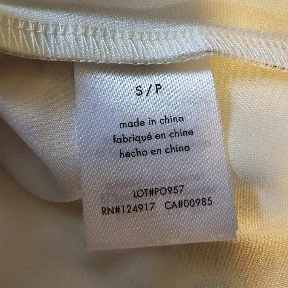 WeWoreWhat MUSCLE TANK MIDI DRESS NEUTRAL FLORAL IVORY MULTI, Size Small